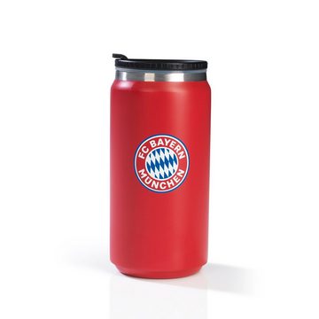 FC Bayern München Thermoflasche, Thermobecher "Mia san Mia"