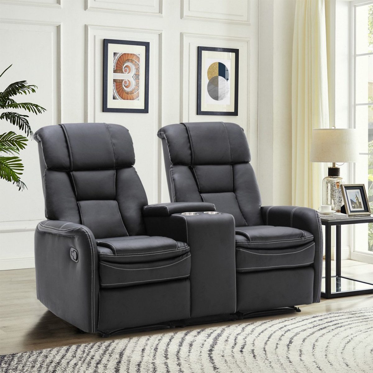 Happy Home Loveseat 2er Relaxgarnitur Sofa günstig online kaufen