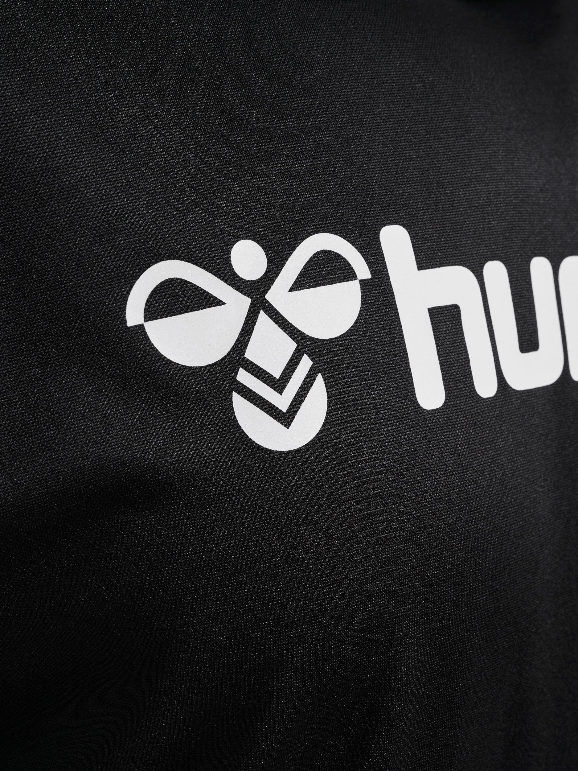 hummel Trainingskapuzenpullover mit Kapuze mit Kordel, schnelltrocknend, pflegeleicht, Langarm
