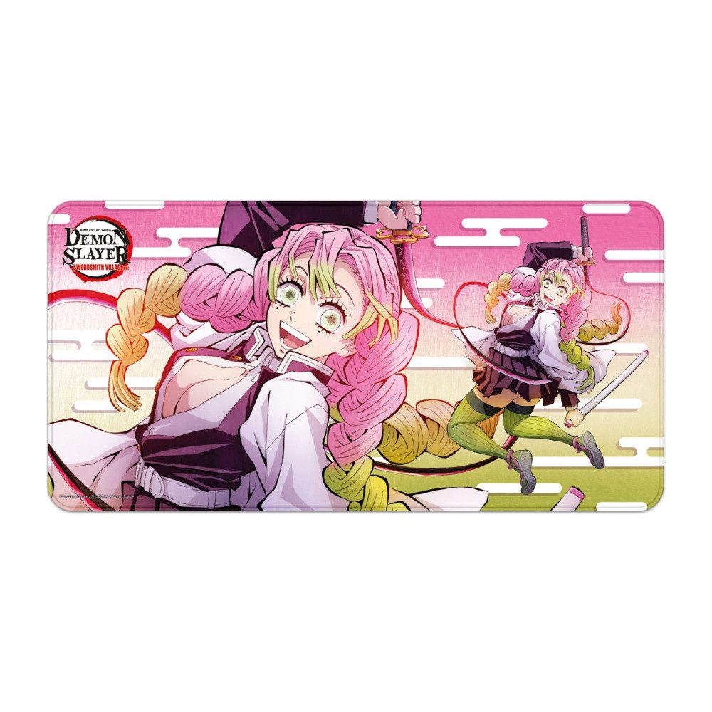 Sakami Merchandise Gaming Mauspad Demon Slayer: Kimetsu no Yaiba XXL Mousepad Mitsuri Kanroji 80 x 40 cm