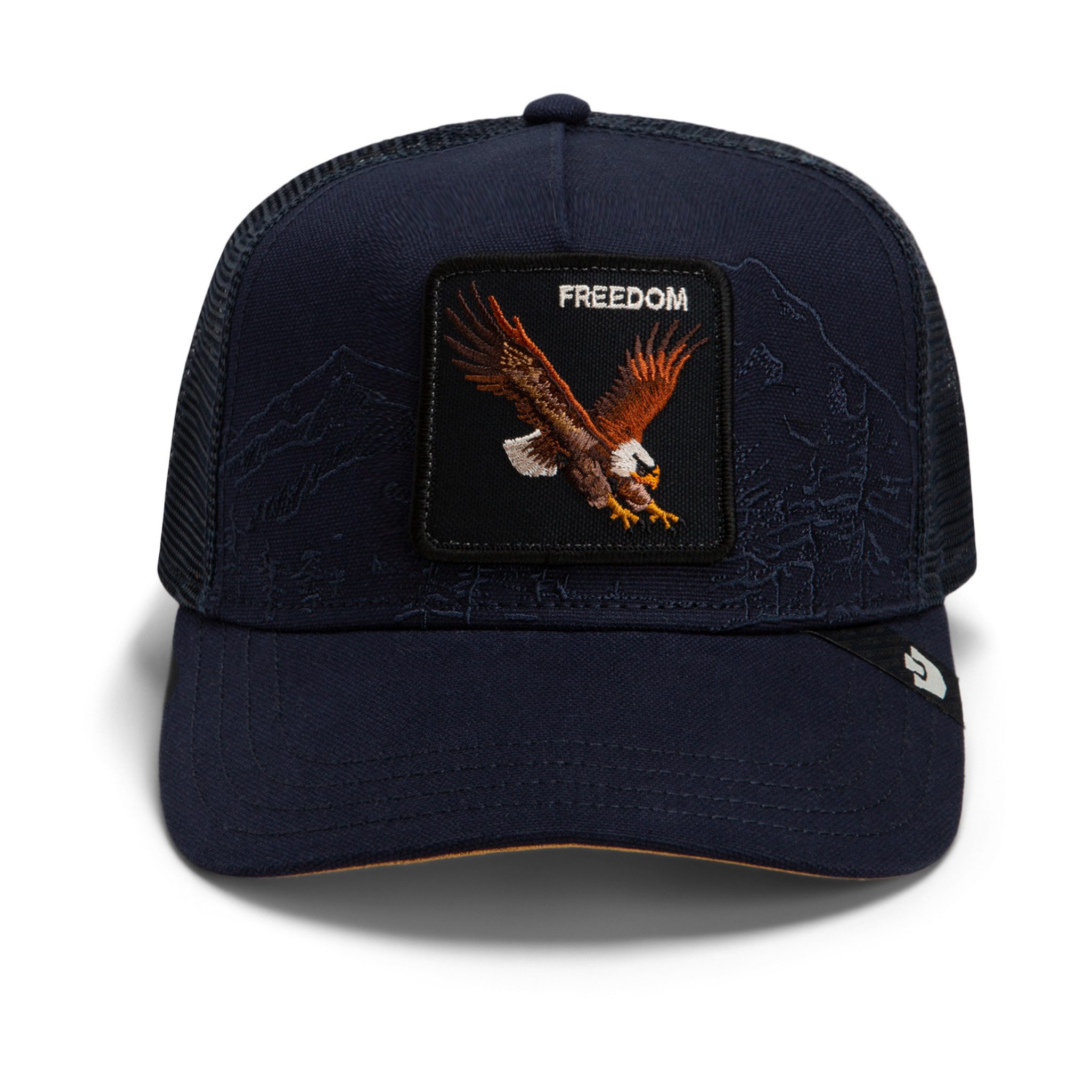 GOORIN Bros. Trucker Cap Goorin Bros. Low Pro Trucker Cap Badlands Eagle Edge (Basecap, Basecap, Meshcap, Trucker Kappe)