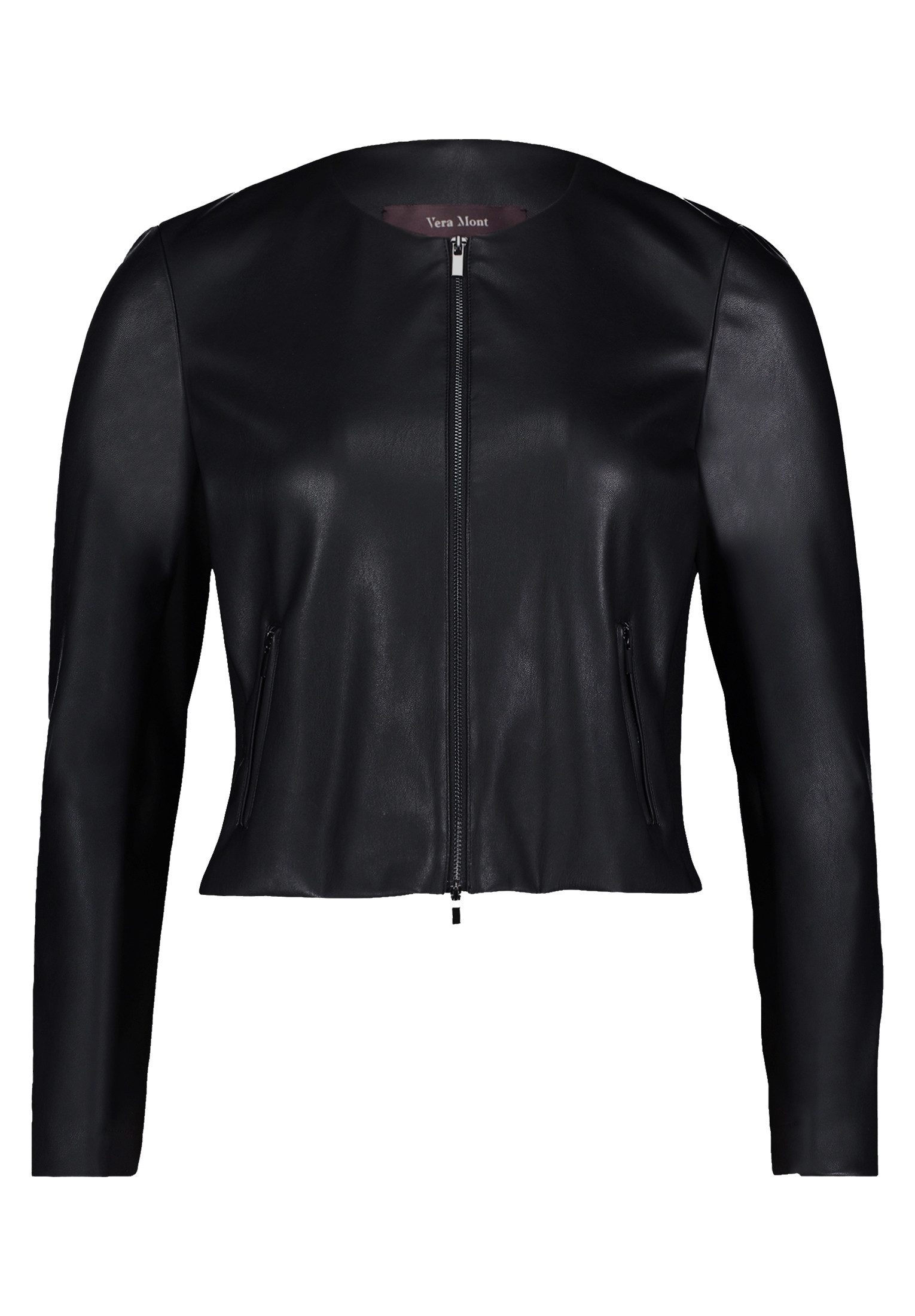 Vera Mont Canvasjacke Damen Blazer-Jacke mit Reißverschluss günstig online kaufen