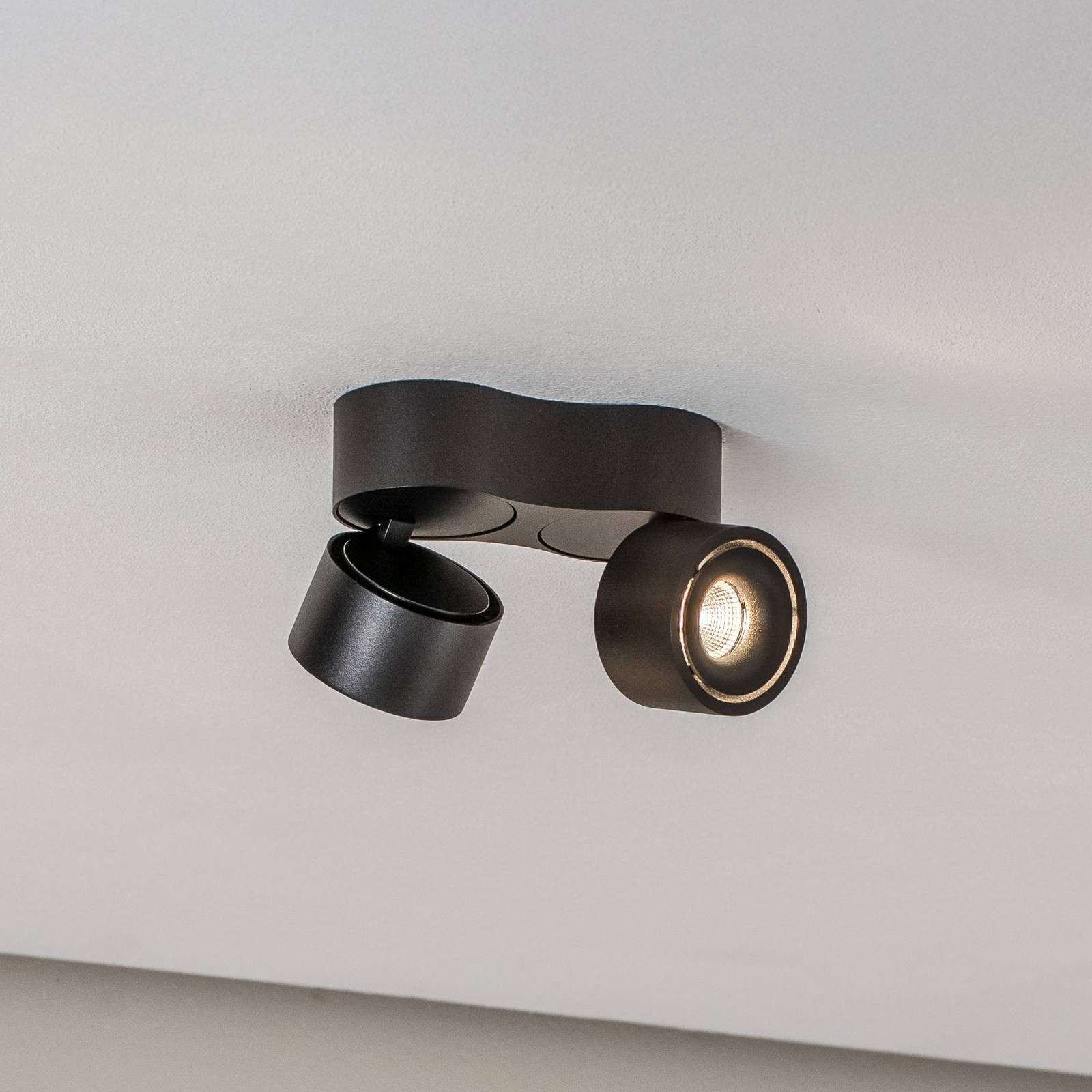 Arcchio Deckenleuchten Rotari, Nicht enthalten, 2 x 6,1 W LED, warmweiß