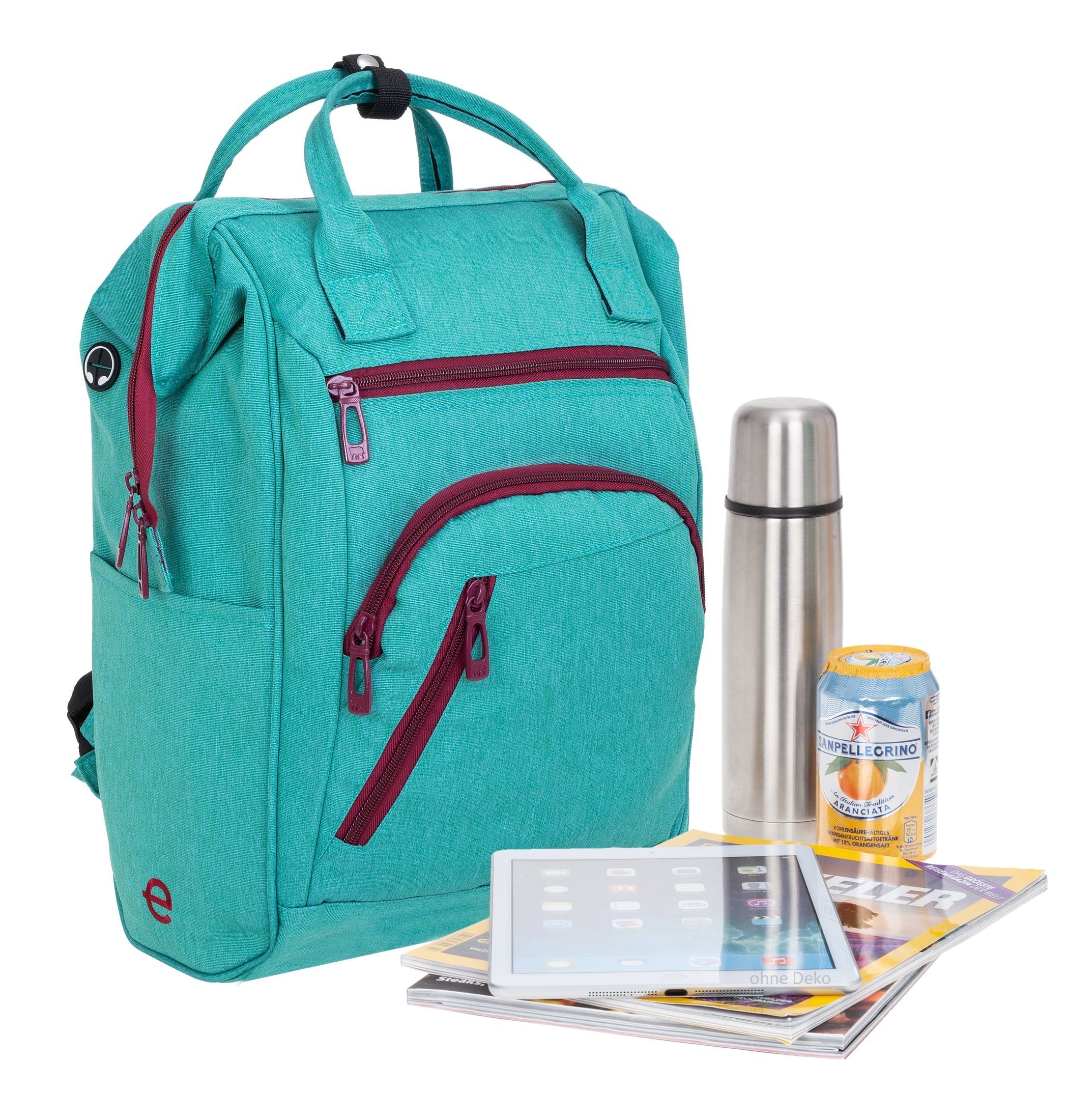 ELEPHANT Cityrucksack Finn 12830 Damenrucksack Rucksack, A4 Damen Handtasch günstig online kaufen