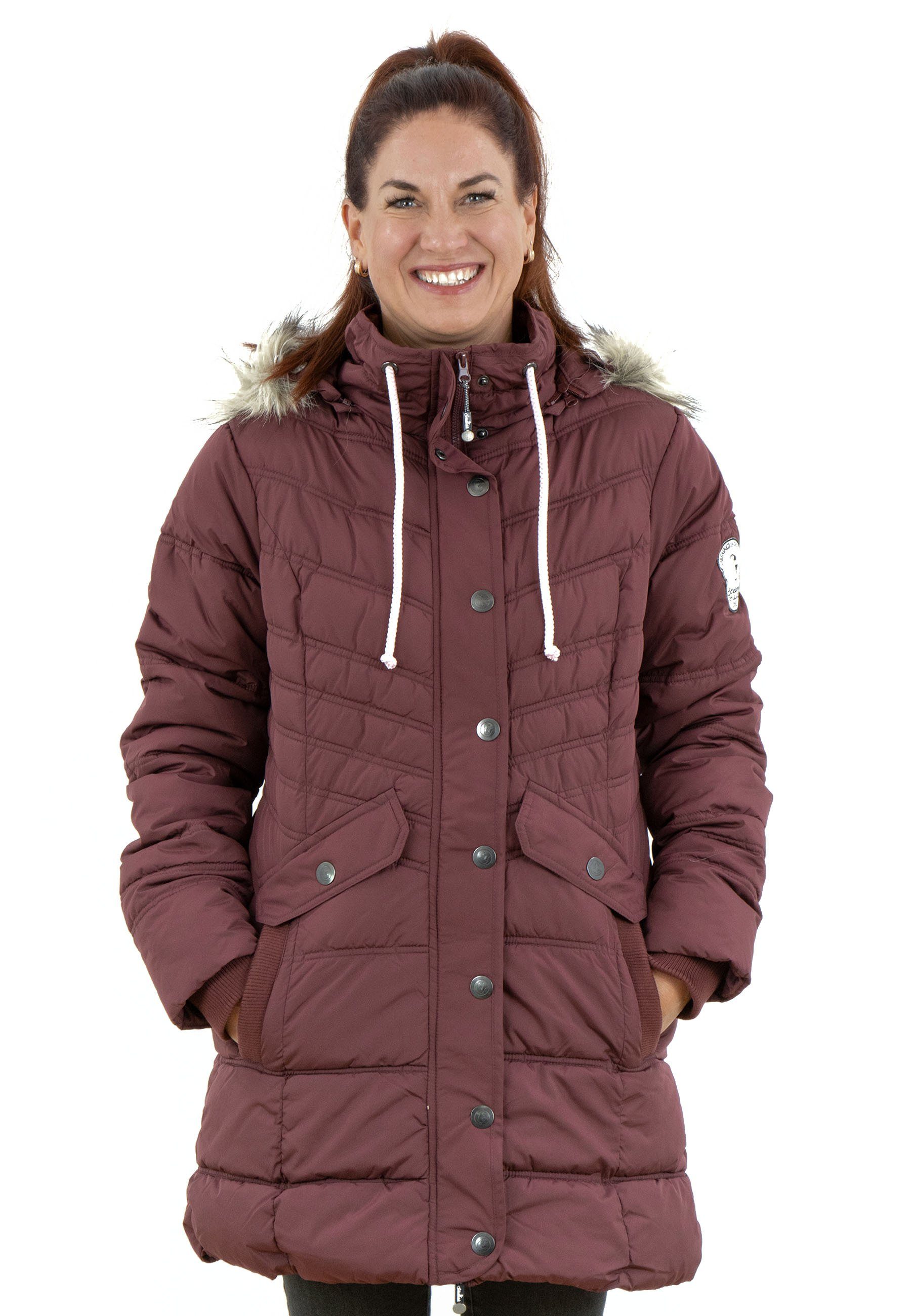 Schietwetter Wintermantel »Damen Mantel warm, kuschelig und gemütlich«