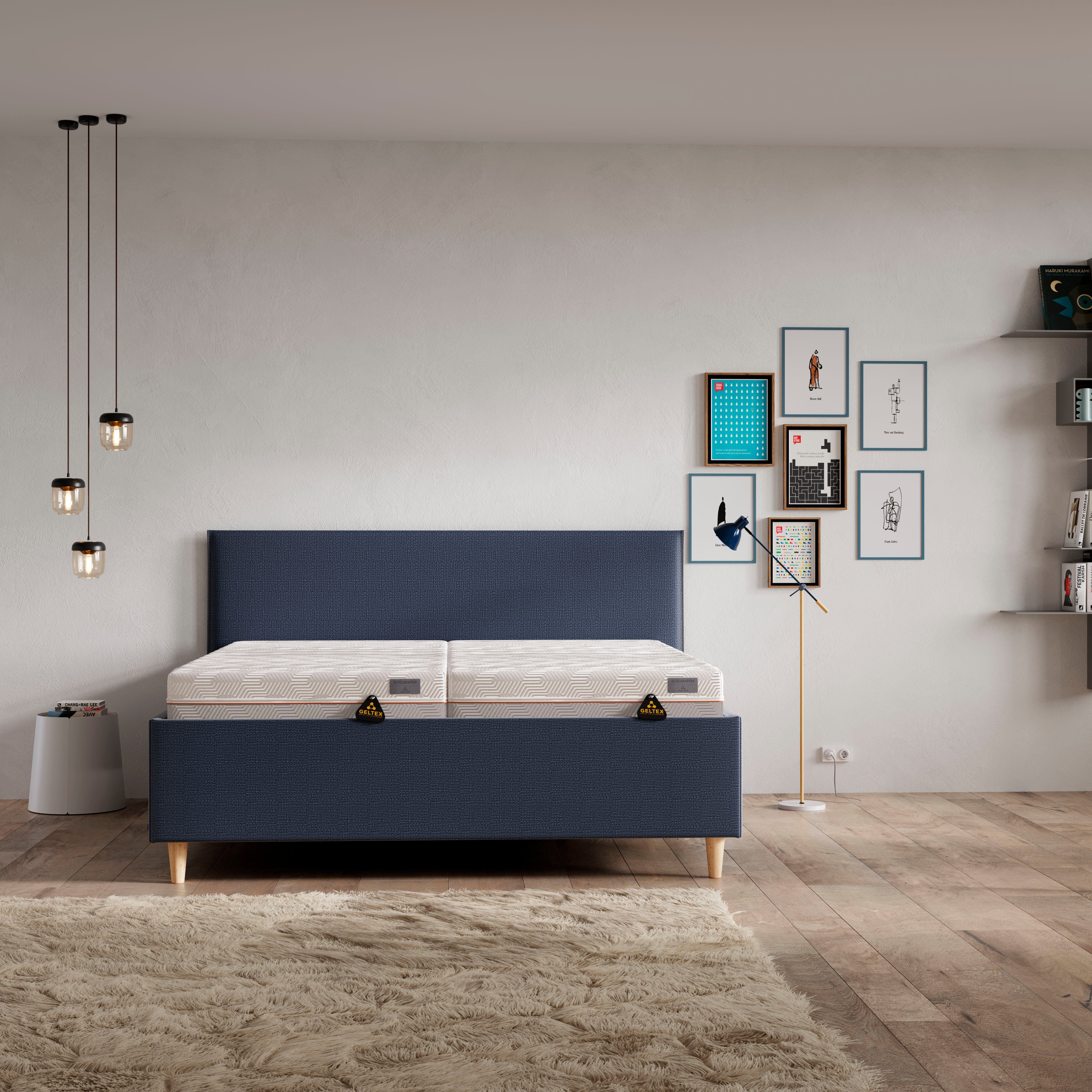 Taschenfederkernmatratze Matratze GELTEX® Quantum Pure 200 TFK, Matratze in diversen Größen, Schlaraffia, 20 cm hoch, wunderbarer Schlafkomfort!