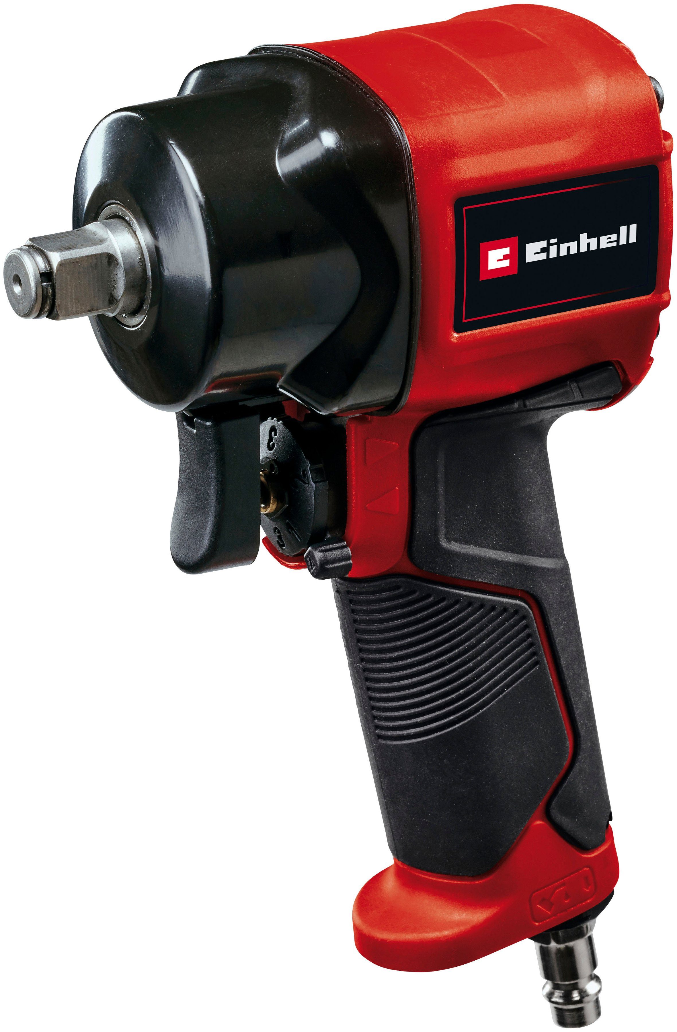 Einhell Druckluft-Schlagschrauber TC-PW 610 Compact, 9000 U/min, inkl. 3 Stecknüsse 17/19/21mm, inkl. Aufbewahrungskoffer