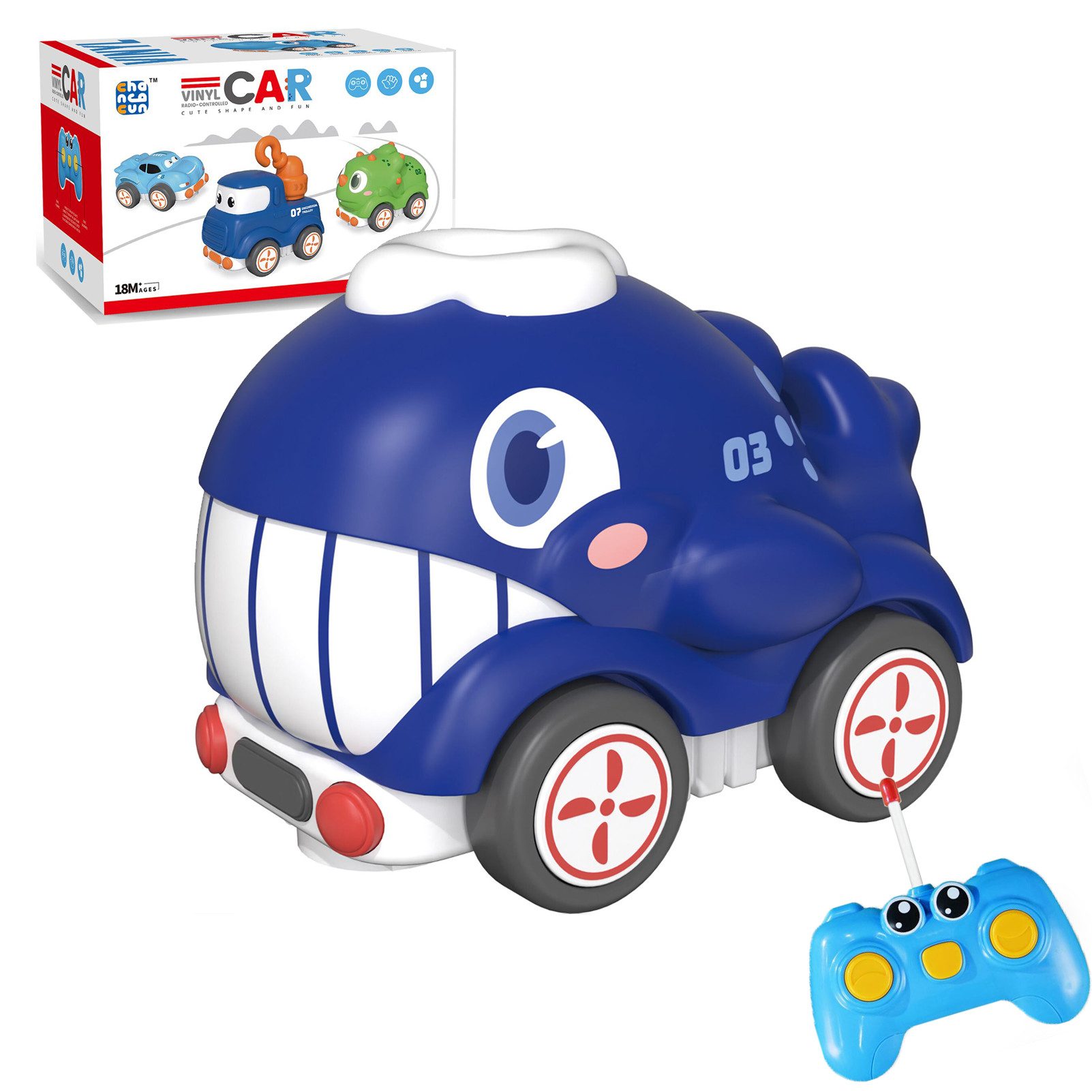 Esun RC-Auto Ferngesteuertes Auto-Spielzeug für Kinder 2 3 4 Jahre alt, Ren günstig online kaufen