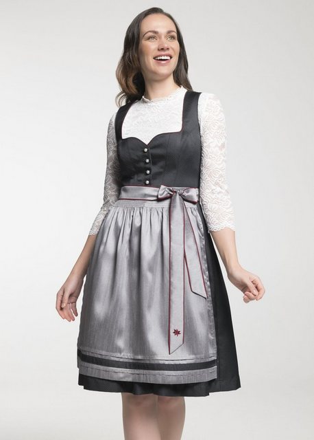 Spieth & Wensky Dirndl Midi Dirndl FC Bayern München 2tlg. - BITZ - dunkelg günstig online kaufen