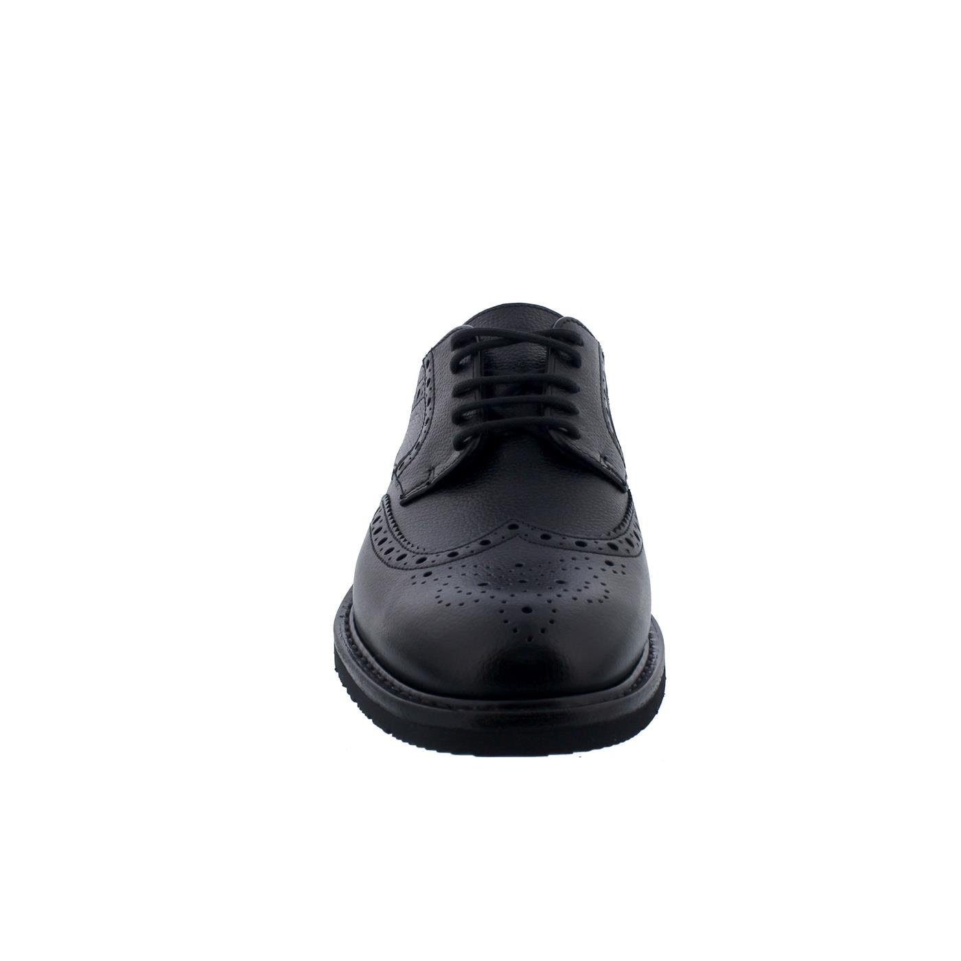 Mephisto Mephisto Max Halbschuh, Goodyear Welt, Gipsy 9100 (Glattleder), Black Schnürschuh