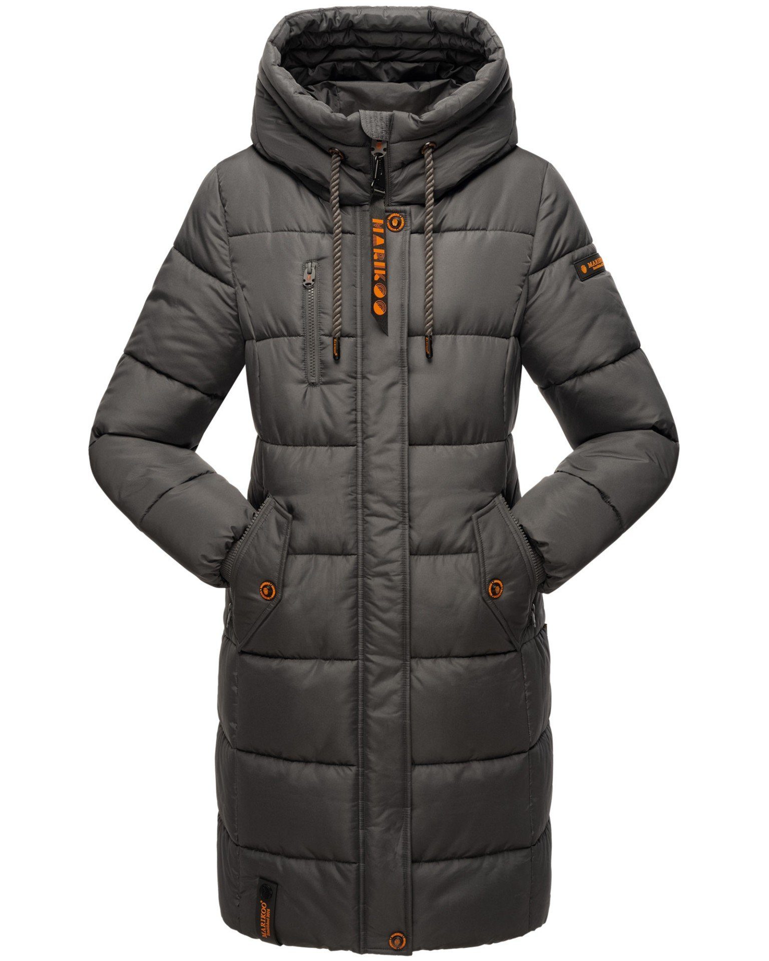 Marikoo Outdoorjacke mit einer großen Kapuze