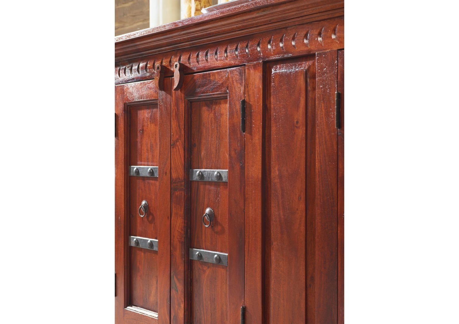 Massivmoebel24 Sideboard OXFORD (Massivholz), Sideboard Akazie 212x50x92 no günstig online kaufen