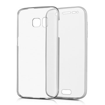kwmobile Handyhülle Hülle für Samsung Galaxy S7, Silikon Komplettschutz Handy Cover Case Schutzhülle