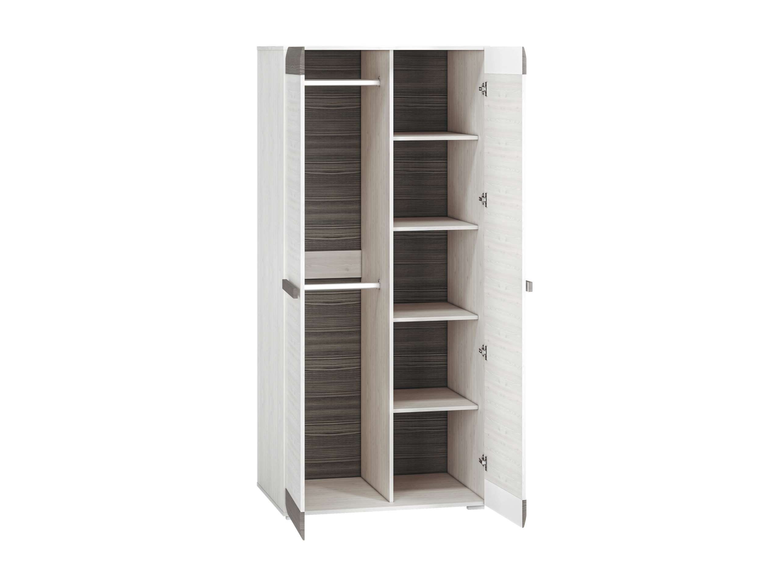 Grey Keno New Stauraumschrank Schneekiefer Stylefy I