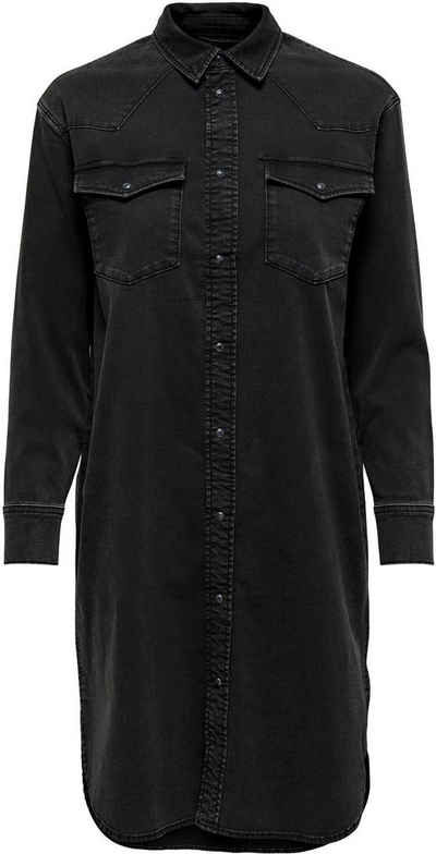 Only Jeansbluse »ONLMARIE L/S LONG DNM SHIRT«