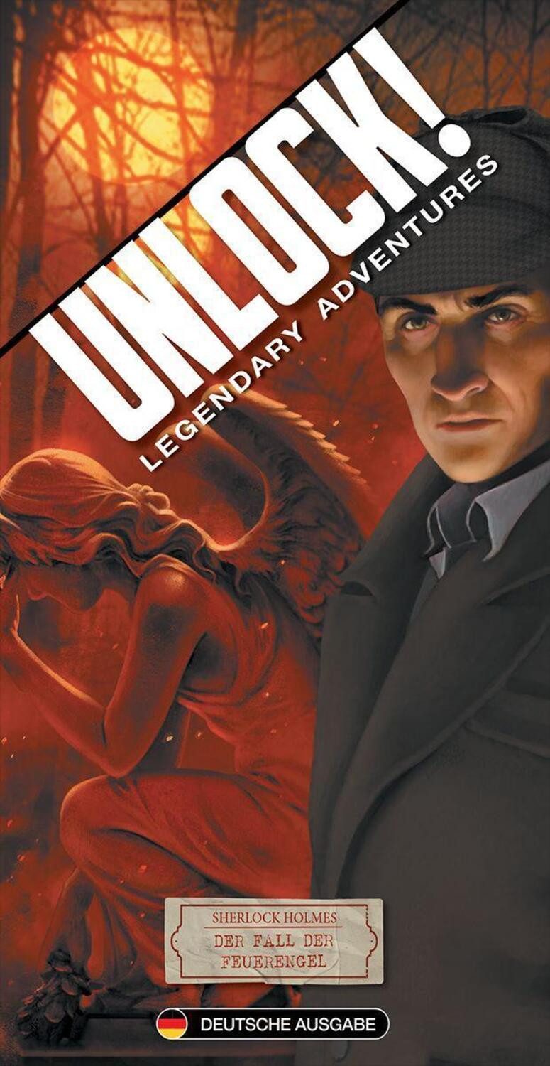 Asmodee Spiel, Unlock! Sherlock Holmes: Der Fall der Feuerengel