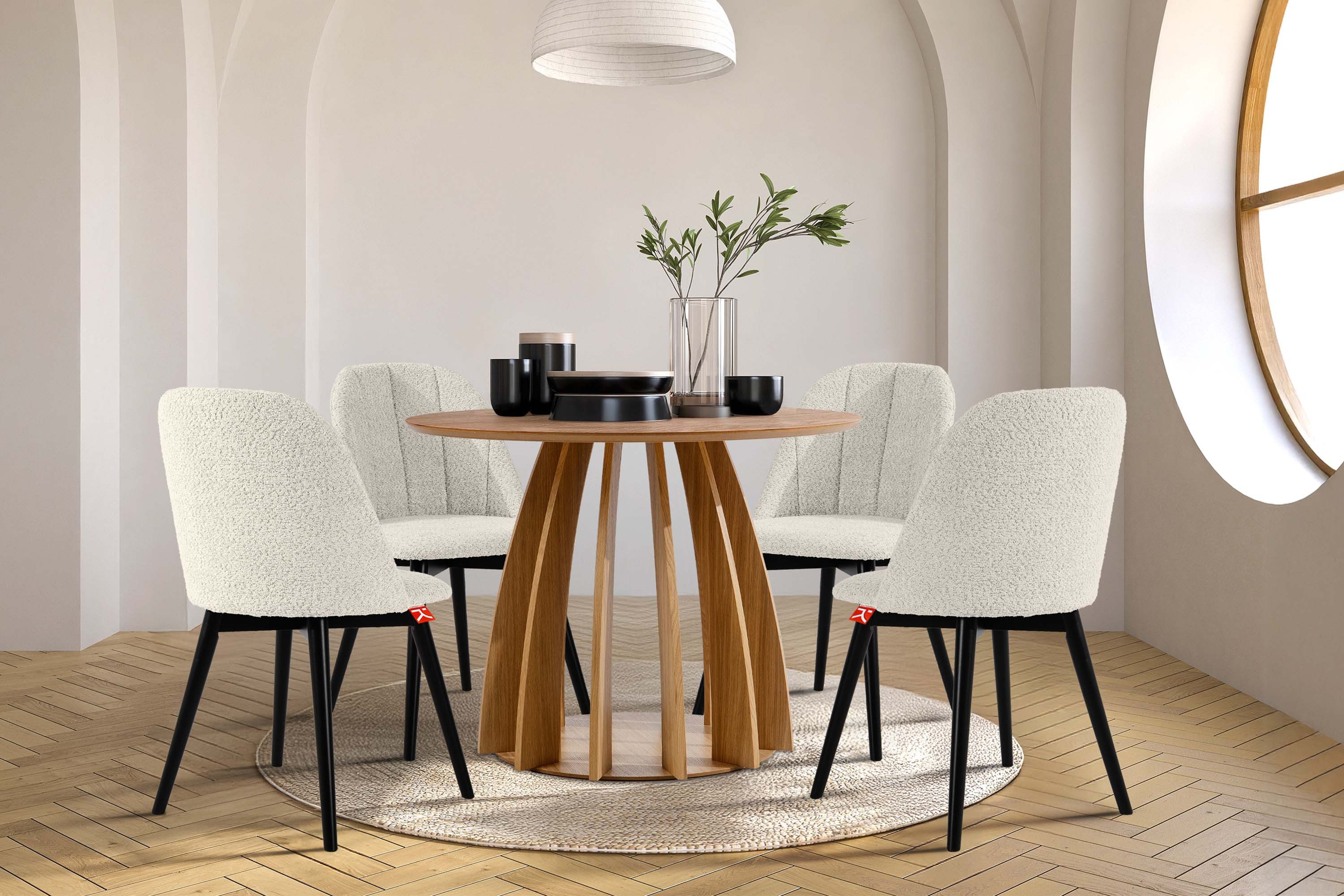 KONSIMO® Polsterstuhl BAKERI Holzstühle 2 St., günstig online kaufen
