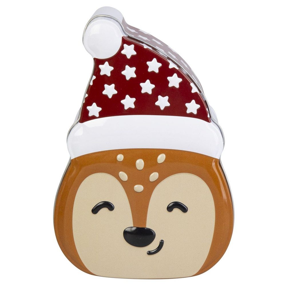 Koopmann Хранилищаsdose Gebäckdose - Weihnachtsfigur - ca. 21 x 12 x 7 cm - 1 Stück