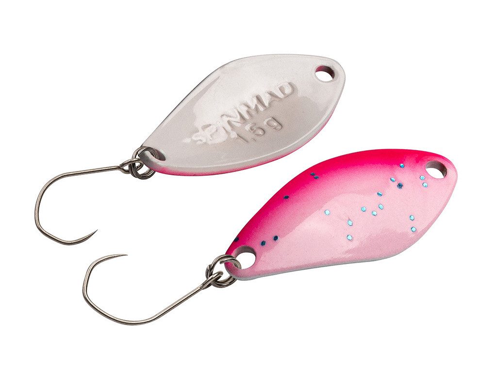 SpinMad Kunstköder SPINMAD Spoons 1,5 g - Lieblingsköder, (Forellenköder, Blinker, 1-St. SpinMad Spoon 1,5 g), Taumelnde und rollende Aktion