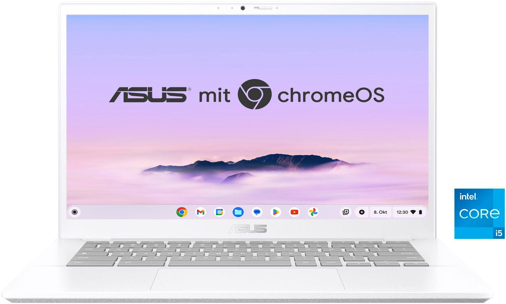 Asus Chromebook Plus CM3401FFA-LZ0146 Chromebook (35,56 cm/14 Zoll, Intel Core i5 1235U, UHD Graphics, 512 GB SSD, ChromeOS, Convertible Laptop)