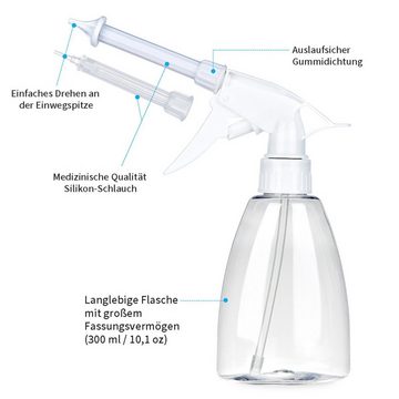 yozhiqu Ohrenreiniger Ohrenreinigungsset, Ohrenschmalz-Reinigungswerkzeug (300 ml), 1-tlg., Sanft und sicher, austauschbare Hygiene-Tipps: sauber und hygienisch