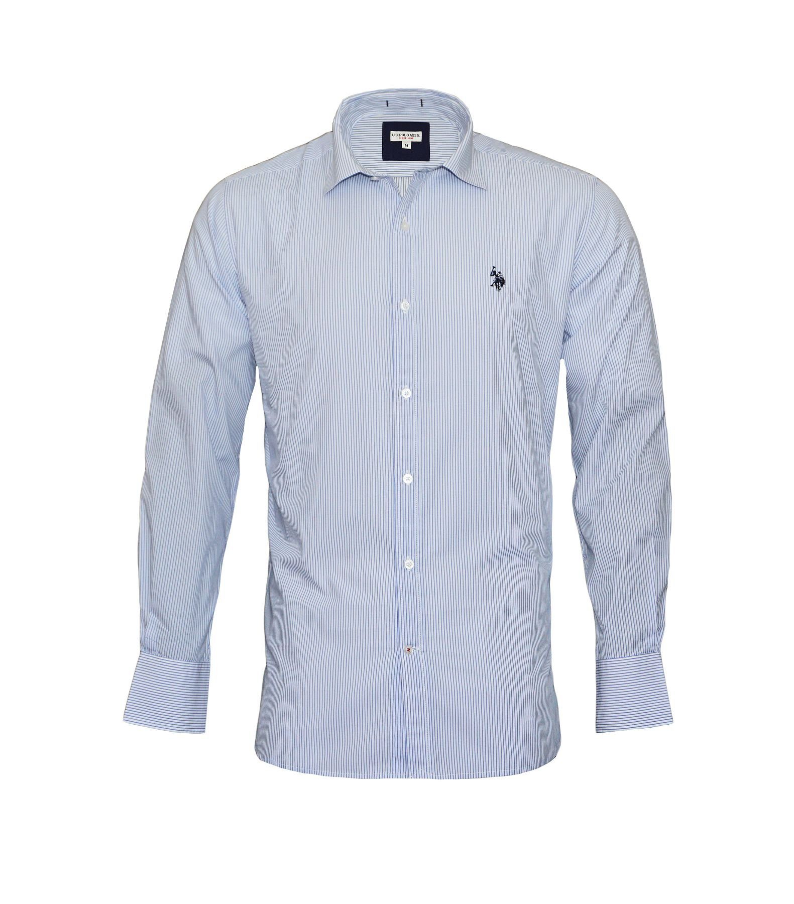 U.S. Polo Assn Langarmhemd Hemd Popline Langarmhemd Button Down Shirt