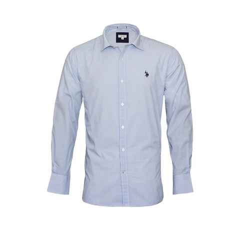 U.S. Polo Assn Langarmhemd Hemd Popline Langarmhemd Button Down Shirt