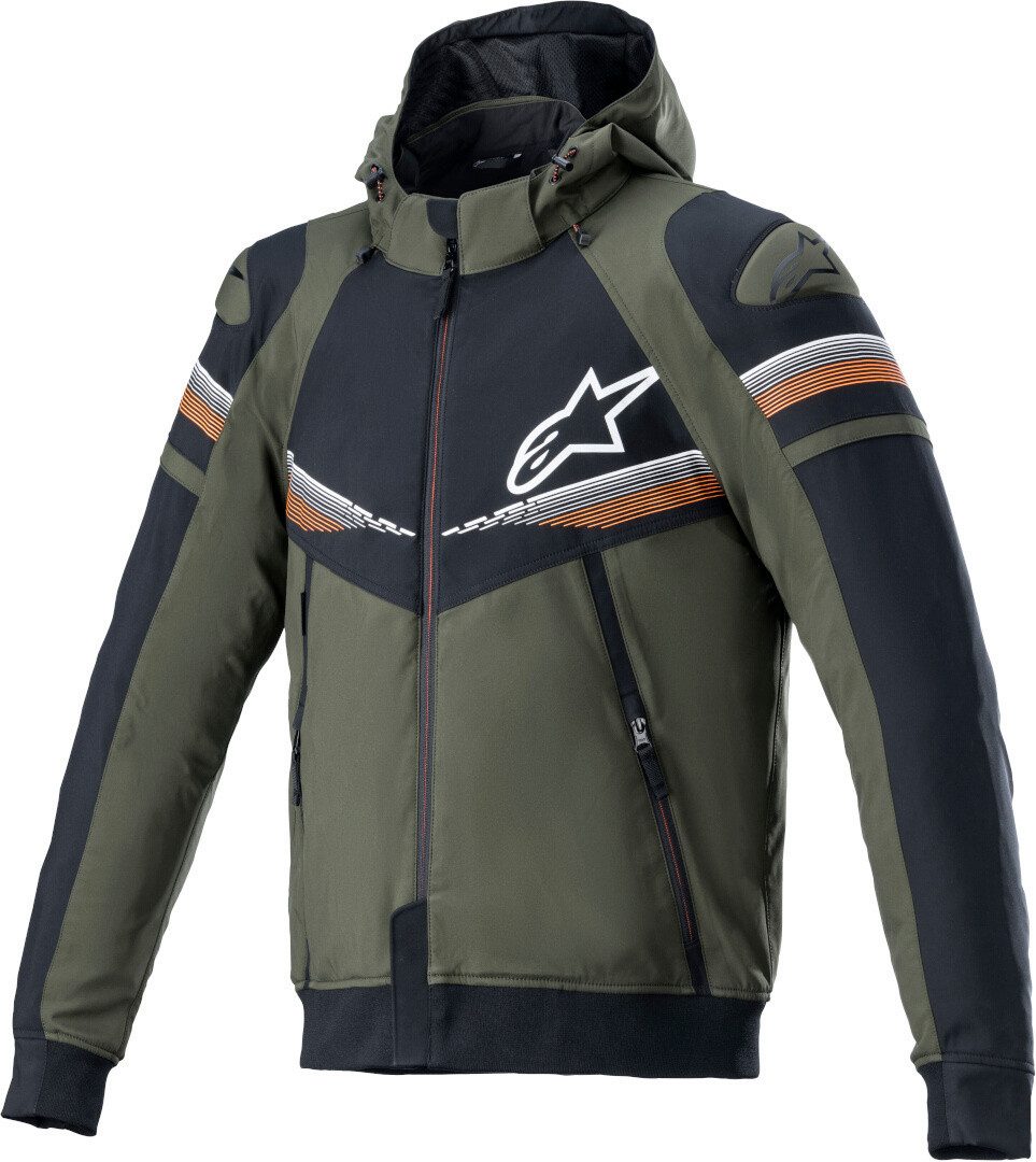 Alpinestars Motorradjacke Sektor V2 Motorrad Hoodie 3-Lagen-Laminat