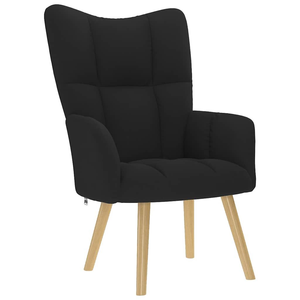 vidaXL Sessel Relaxsessel Schwarz Stoff (1-St) günstig online kaufen