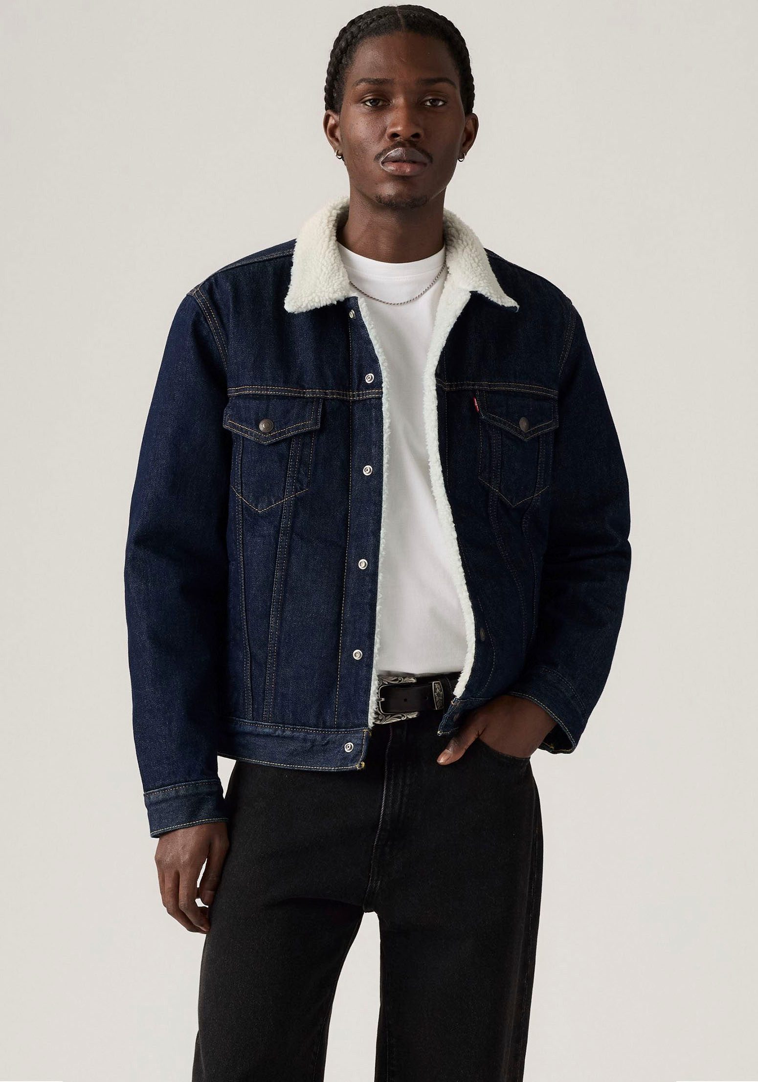 Levi's® Kurzjacke SHERPA mit Sherpa Fütterung günstig online kaufen