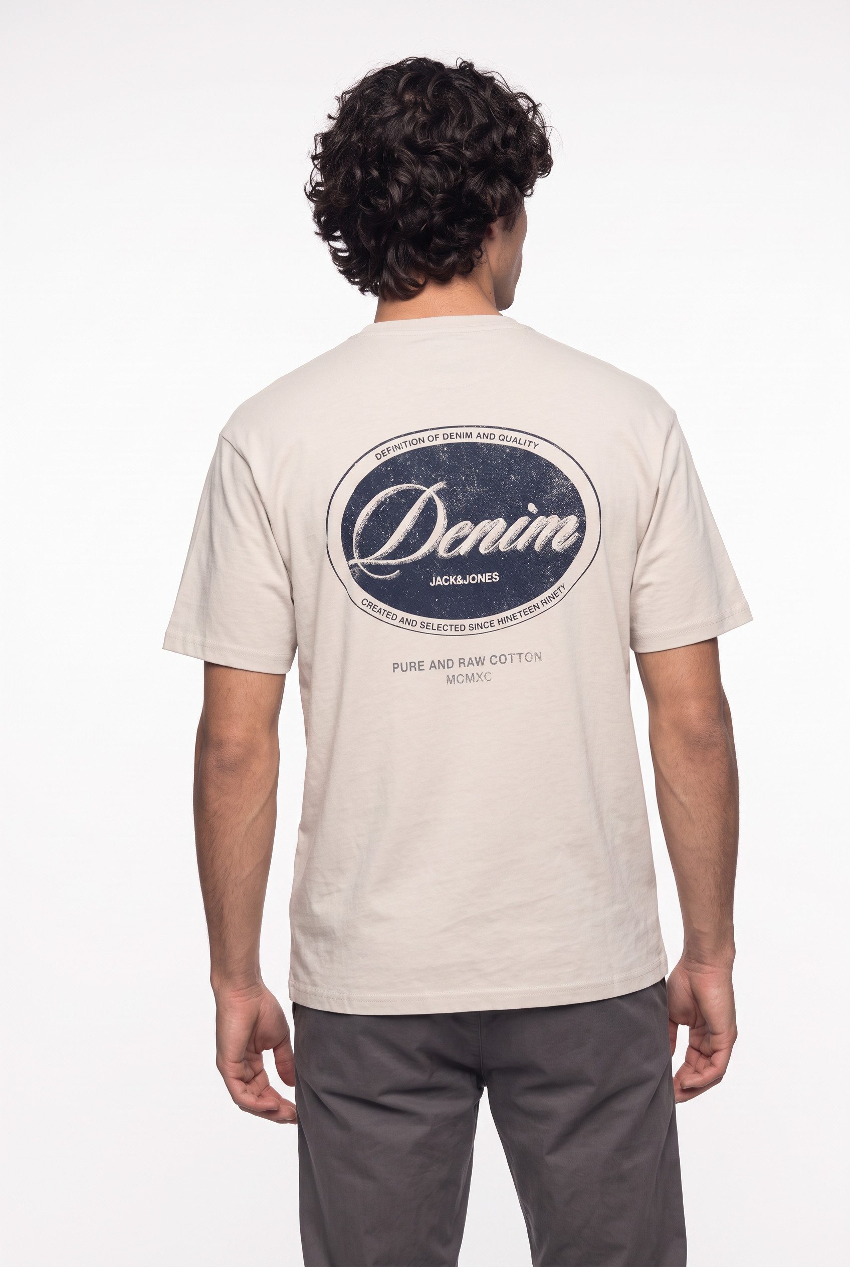 Jack & Jones T-Shirt JJANDREJ TEE SS CREW NECK Baumwolle, regular fit – Bild 3 von 5