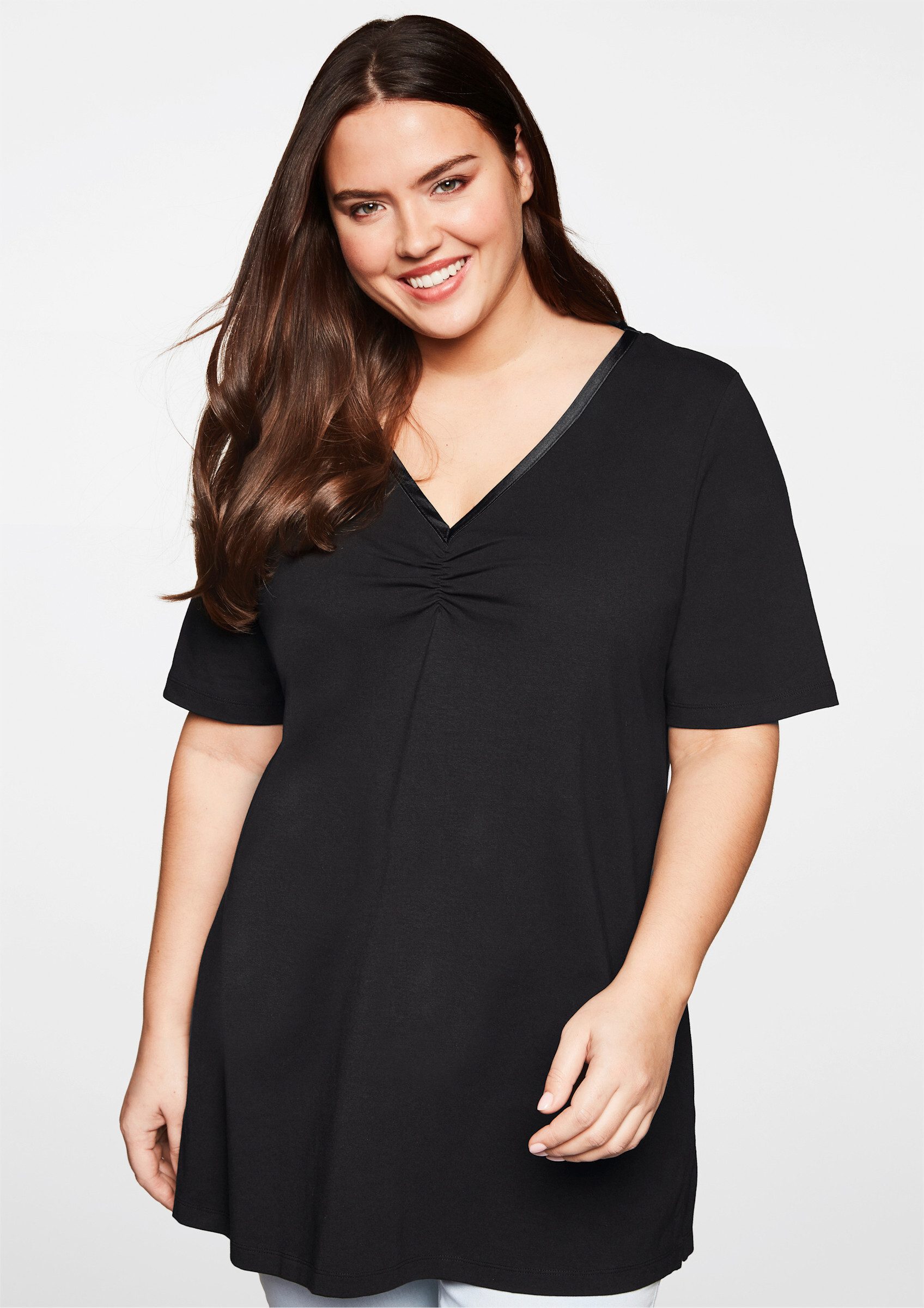 Sheego T-Shirt Longshirt günstig online kaufen