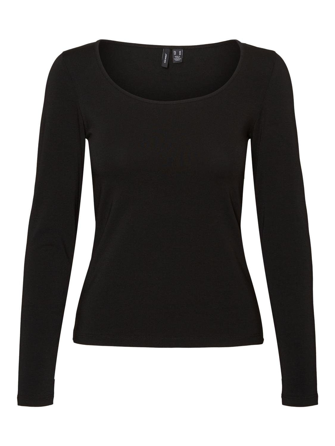 Vero Moda Langarmshirt VMMAXI MY LS SOFT UNECK GA NOOS günstig online kaufen