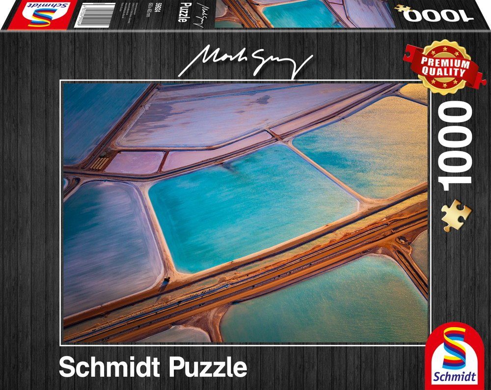 Schmidt Spiele Puzzle 1000 Teile Schmidt Spiele Puzzle Mark Gray Pastelle 59924, 1000 Puzzleteile
