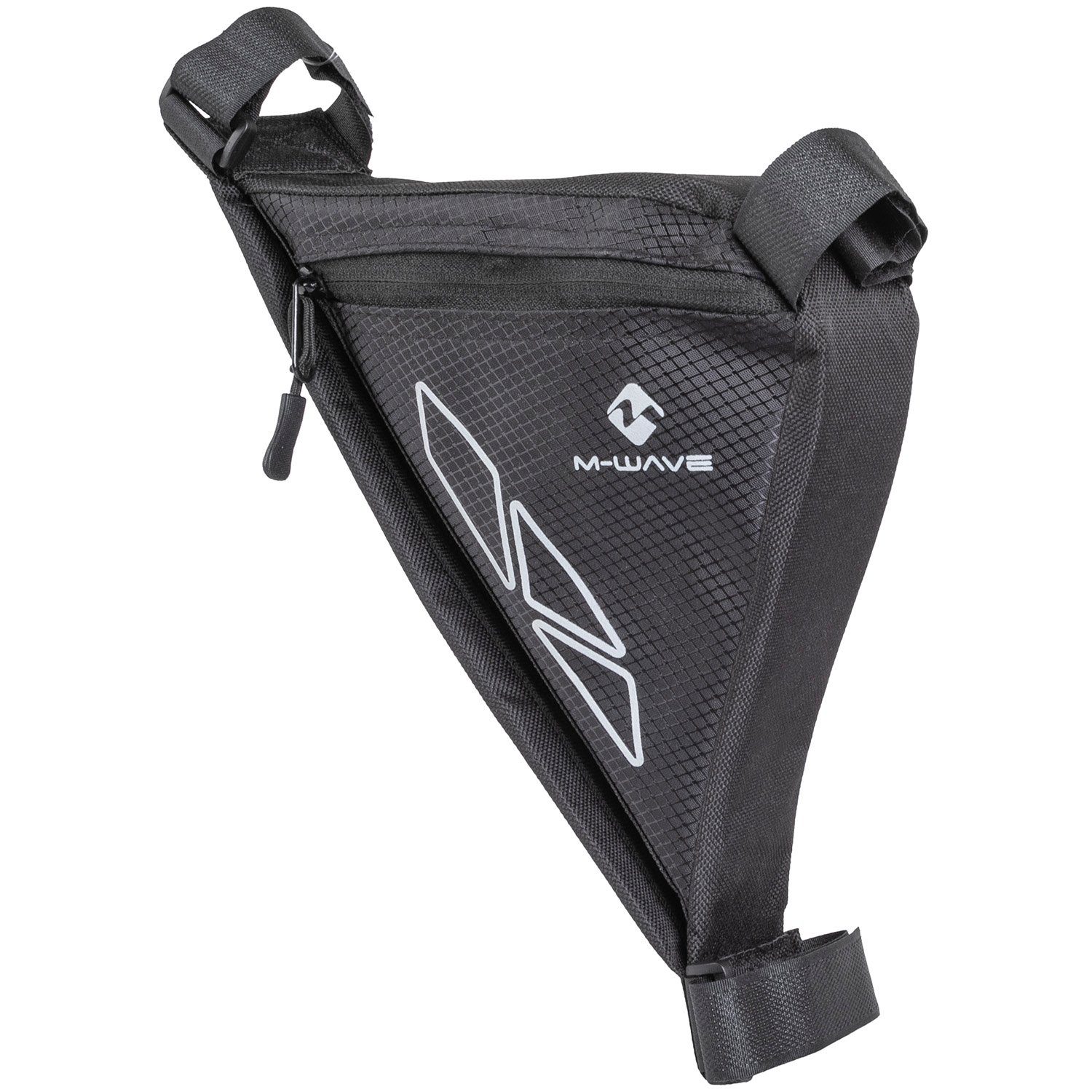 Fahrradtasche Fahrrad Rahmentasche Dreieckstasche M Wave Rotterdam Tri schwarz
