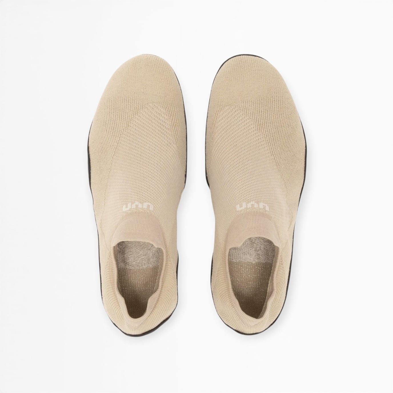 UYN Dunia Mid (nahtlos, leicht) beige/schwarz Barfußschuh