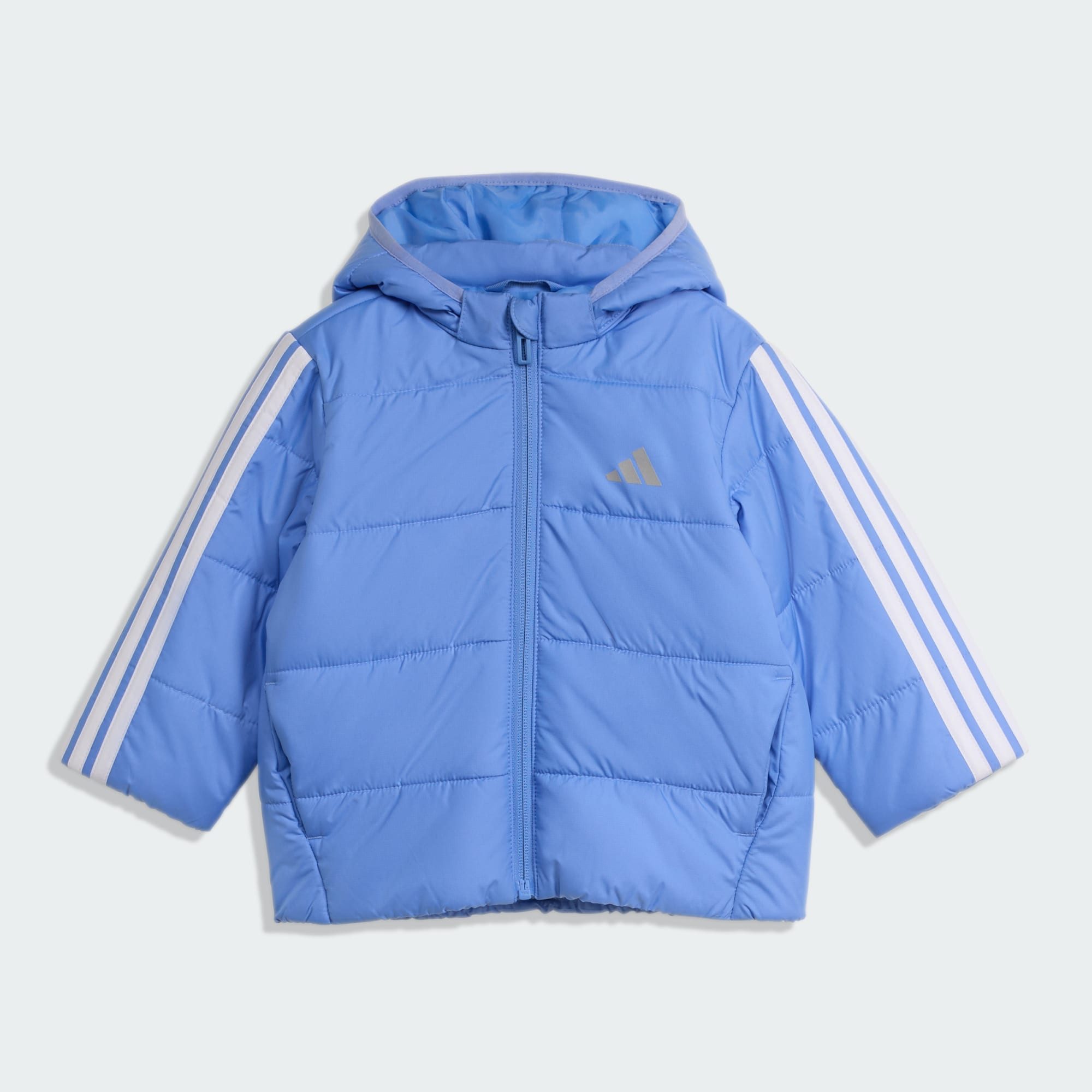 adidas Sportswear Winterjacke ESSENTIALS 3-STREIFEN WATTIERTE JACKE KINDER