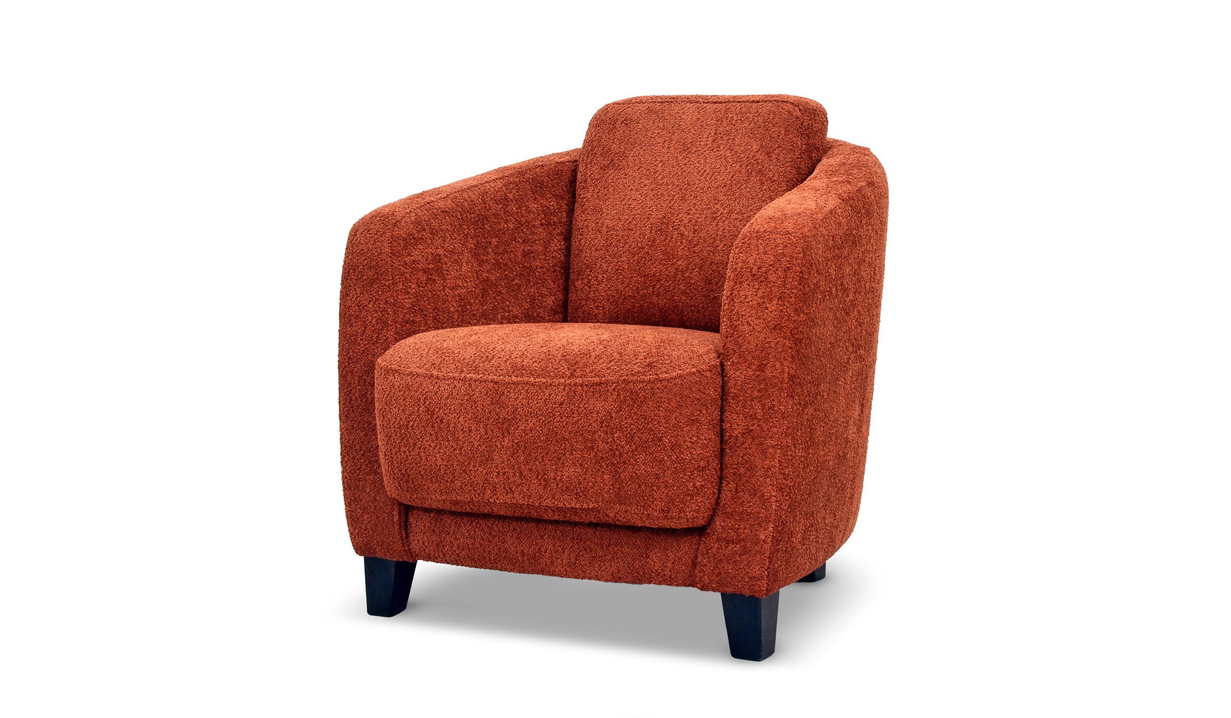 Hygger Möbelhaus Sessel Liga Modern Gepolstert 80x85x90 cm mit Armlehnen (Polstersessel Wohnzimmer Lesesessel kompakt bequem Design), ergonomische Rückenlehne, pflegeleicht, stabil, Made in Europe