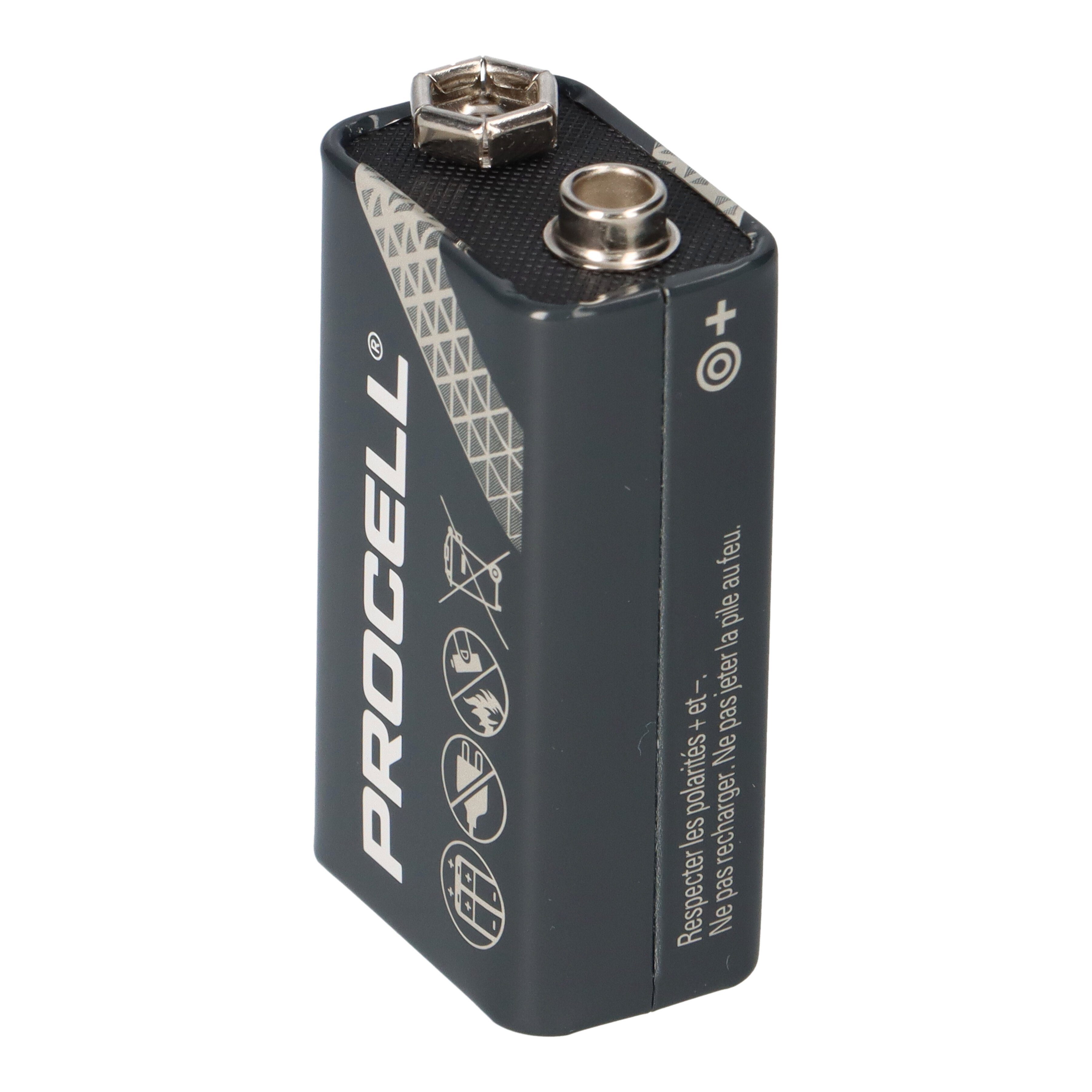 Duracell 9V-Block Duracell Batterie Procell MN1604