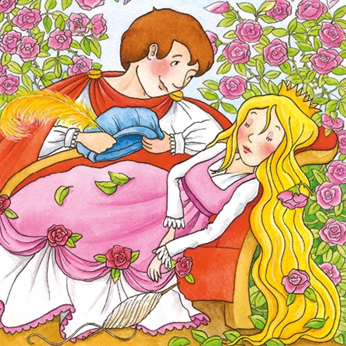 goki Würfelpuzzle Würfelpuzzle Märchen, 9 Puzzleteile