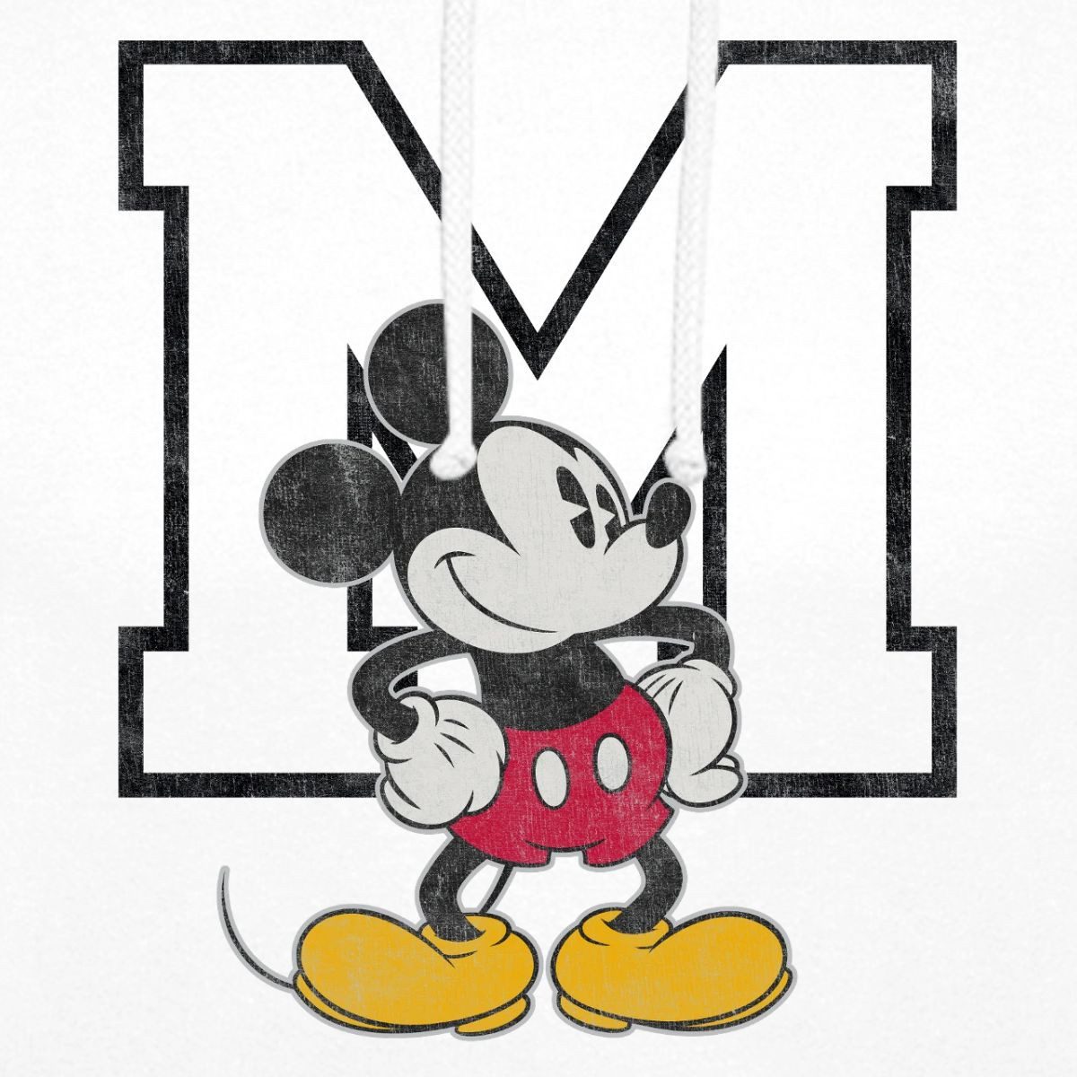 Spreadshirt Hoodie Mickey & Minnie Klassisch Mit M Unisex Hoodie (1-tlg)