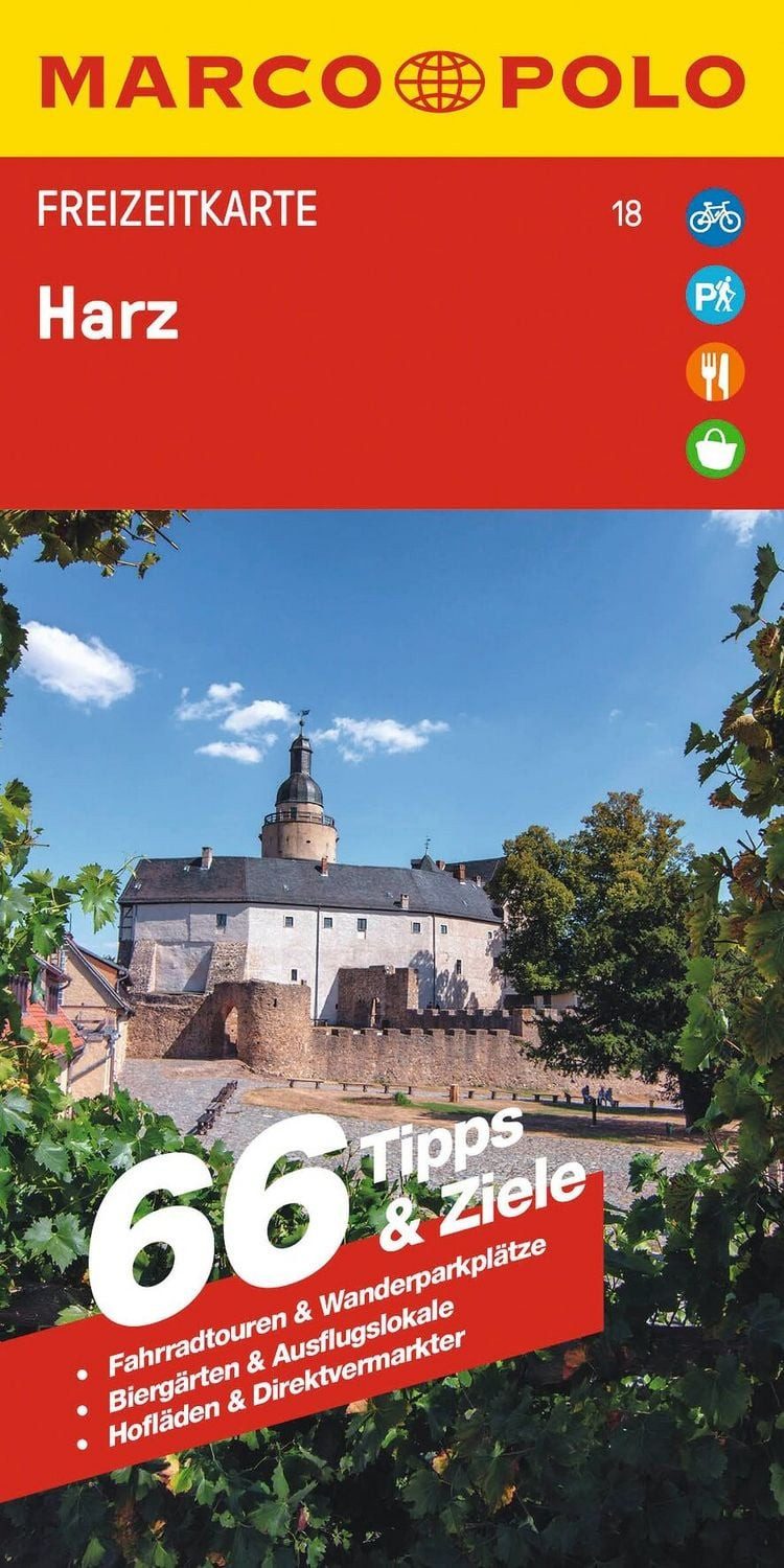 MARCO POLO Freizeitkarte 18 Harz 1:100.000 / diverse