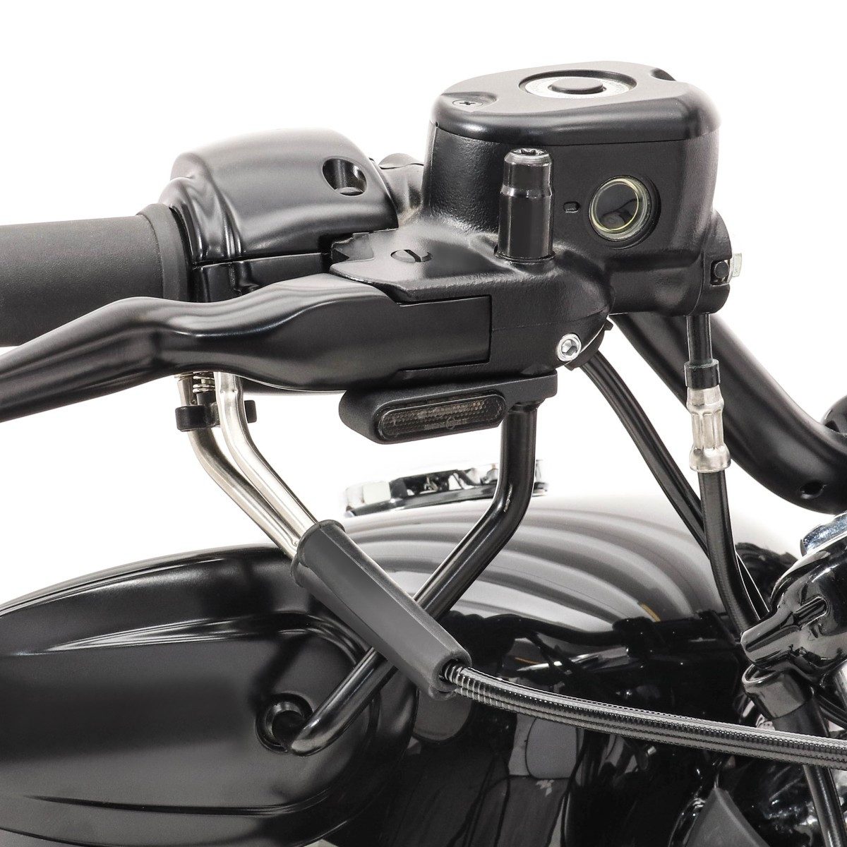Lumitecs Halter 2x LED Lauflicht Lenkerblinker Motorrad # BL8 LED Blinker mit E-Prüfze