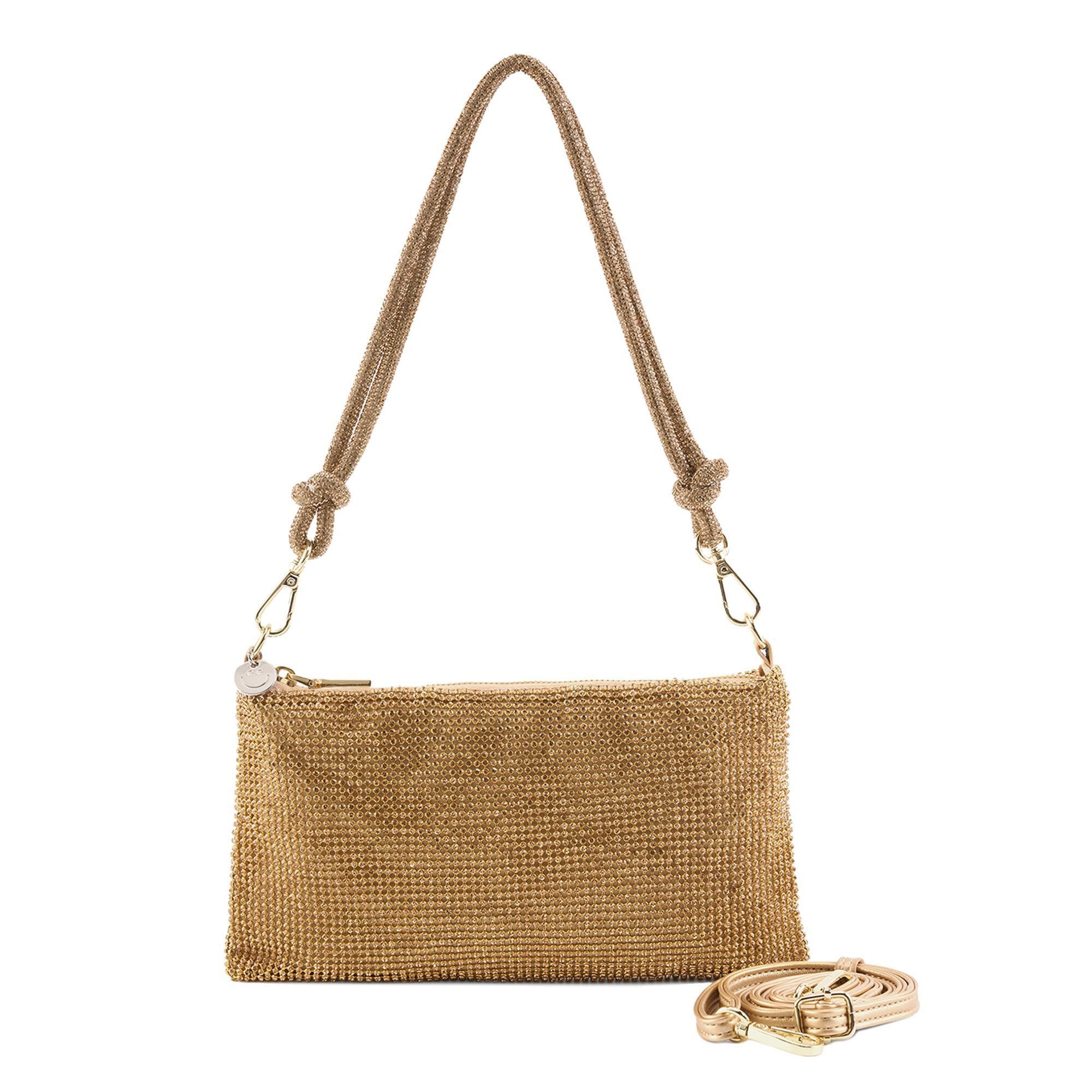 Seidenfelt Manufaktur Schultertasche Hallila, Polyurethan