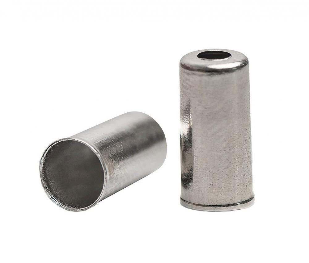 Capgo Bremszug capgo BL Endkappe Bremsaußenhülle 5 mm Messing silber - 200 Stück