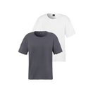 John Devin T-Shirt (Packung, 2) Relaxed Fit, Kurzarm, Freizeitshirt mit Rundhals aus reiner Baumwolle