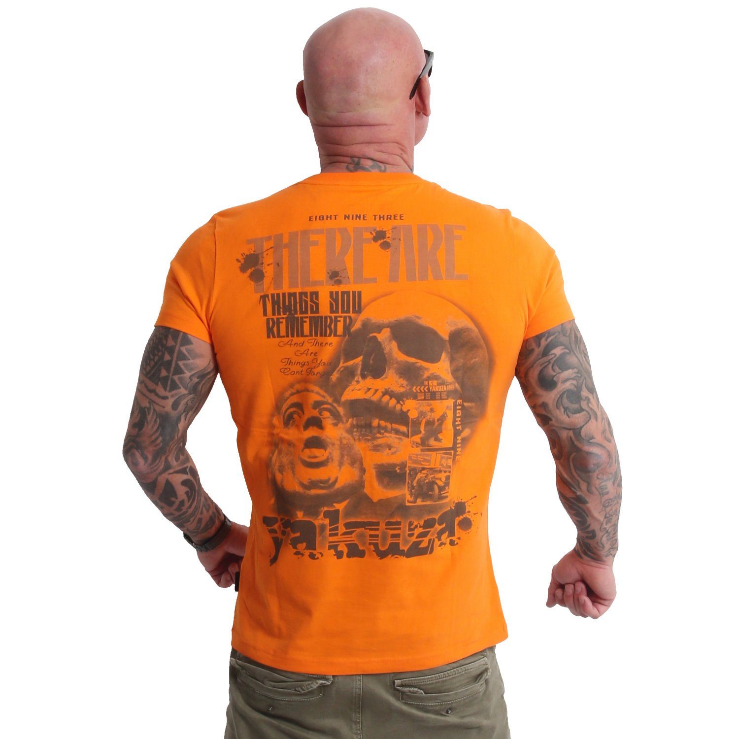 YAKUZA T-Shirt Remember popsicle orange