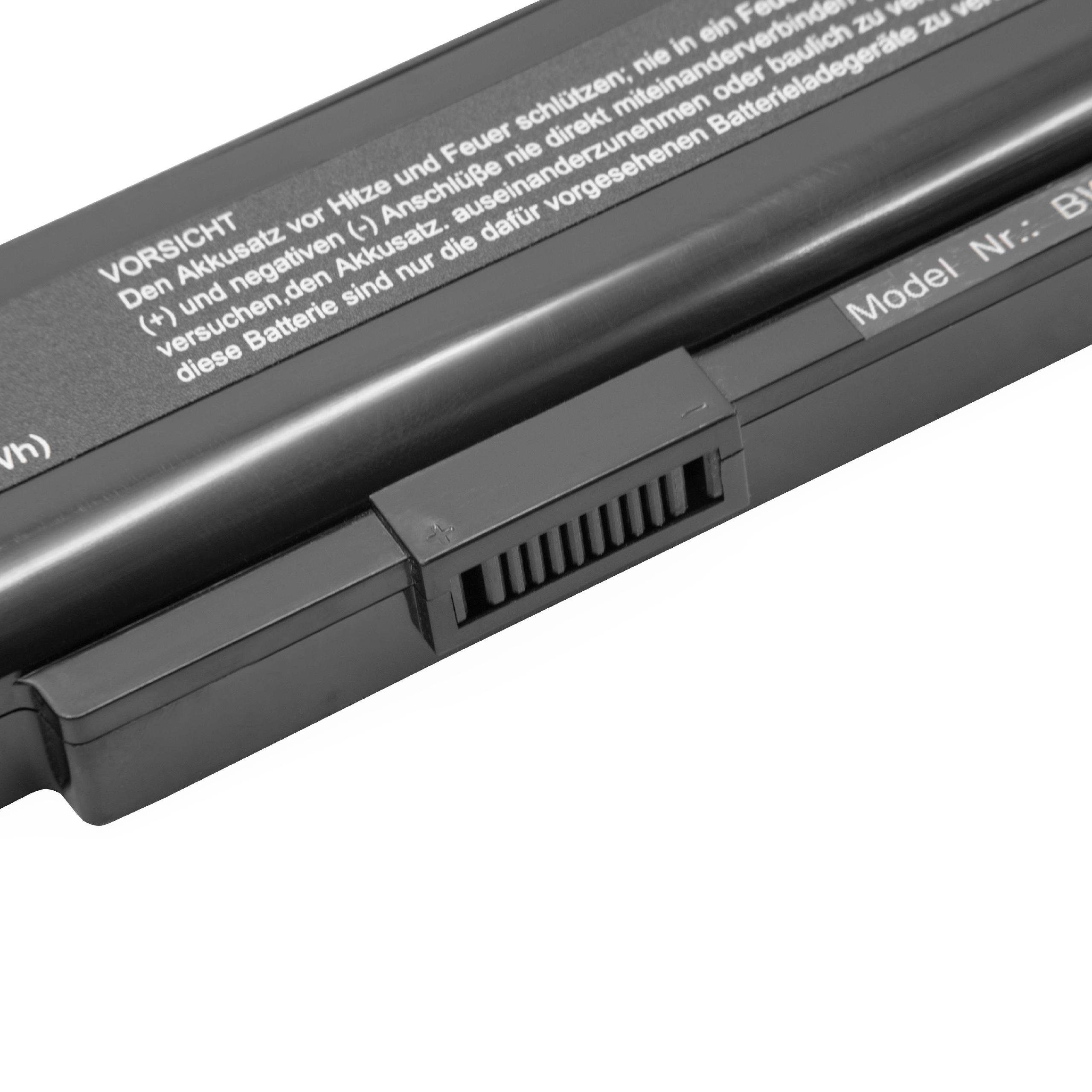 Li-Ion vhbw X6815 Laptop-Akku Erazer mit (10,8 mAh V) kompatibel Medion 5200 X6816,