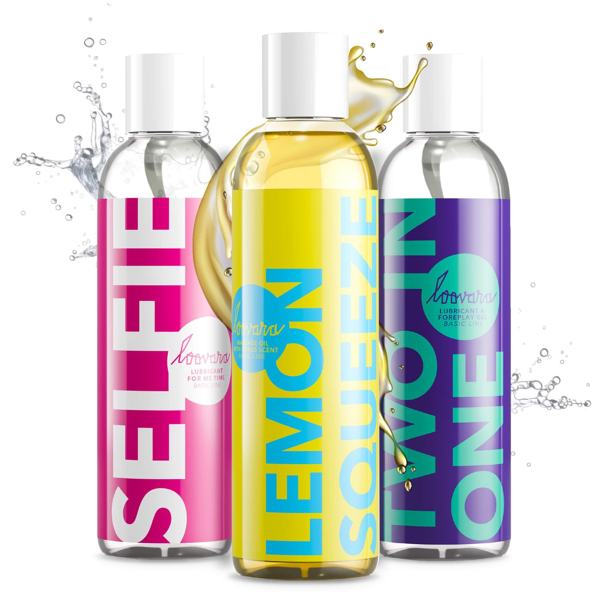 Loovara Gleitgel Loovara Happy Weekend Gleitgel-Set, Spar-Set, 3-tlg.
