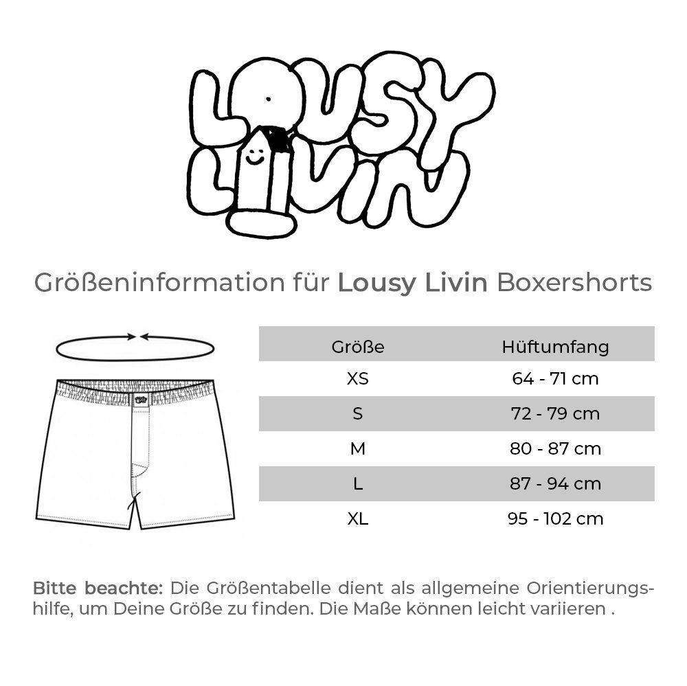 Wäsche/Bademode Boxershorts Lousy Livin Boxershorts Dots - teal